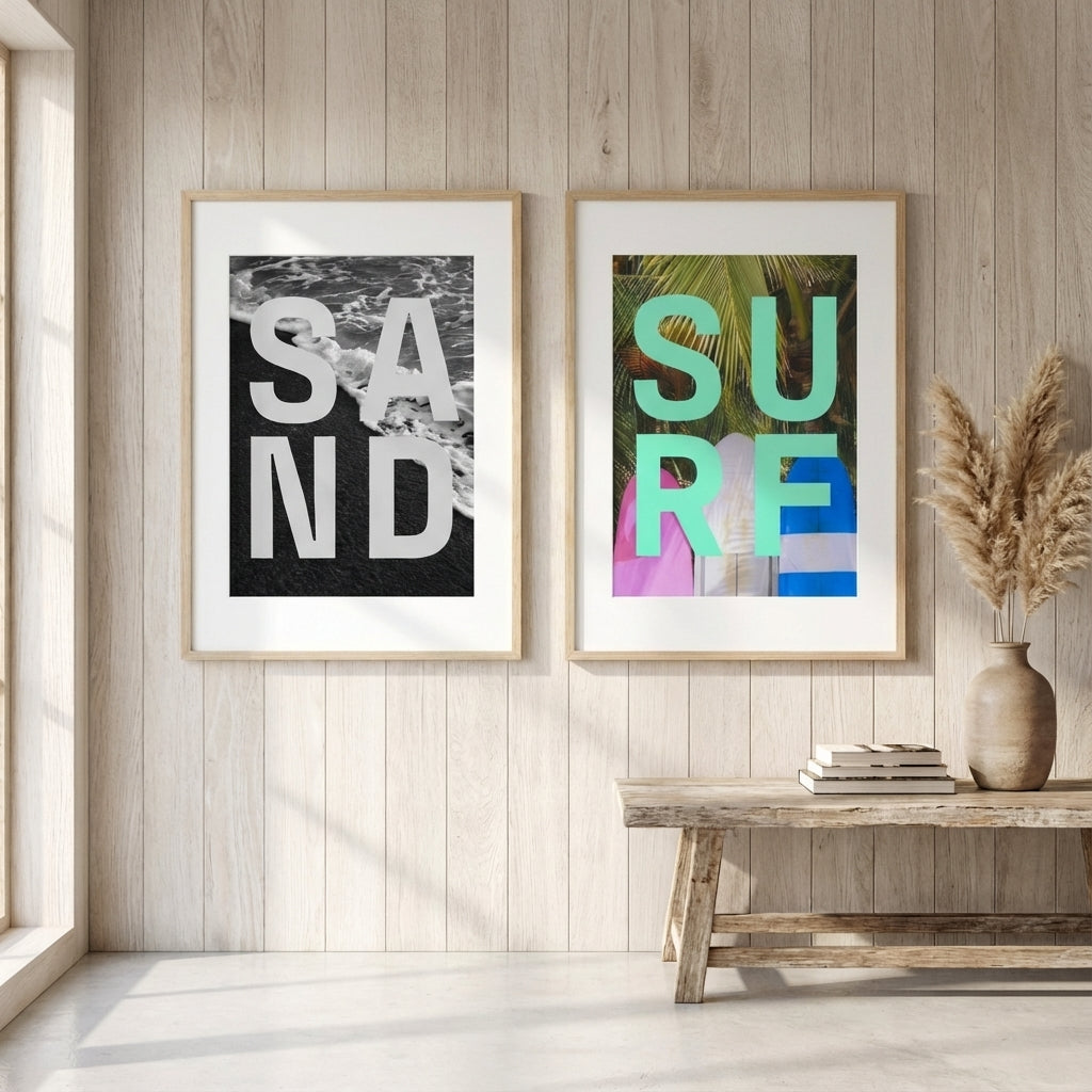 Sand and Surf Pair by Casey McCallister