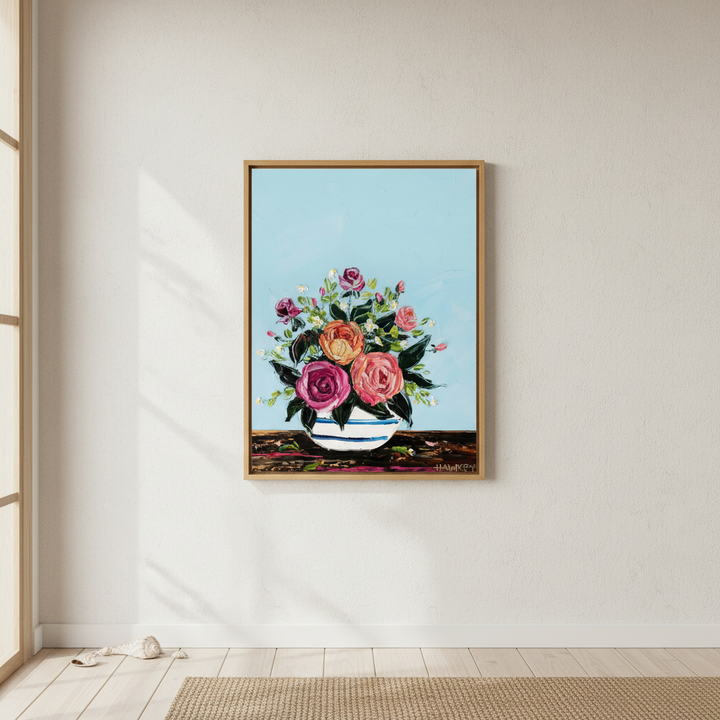 Vase of Joy by Angela Hawkey