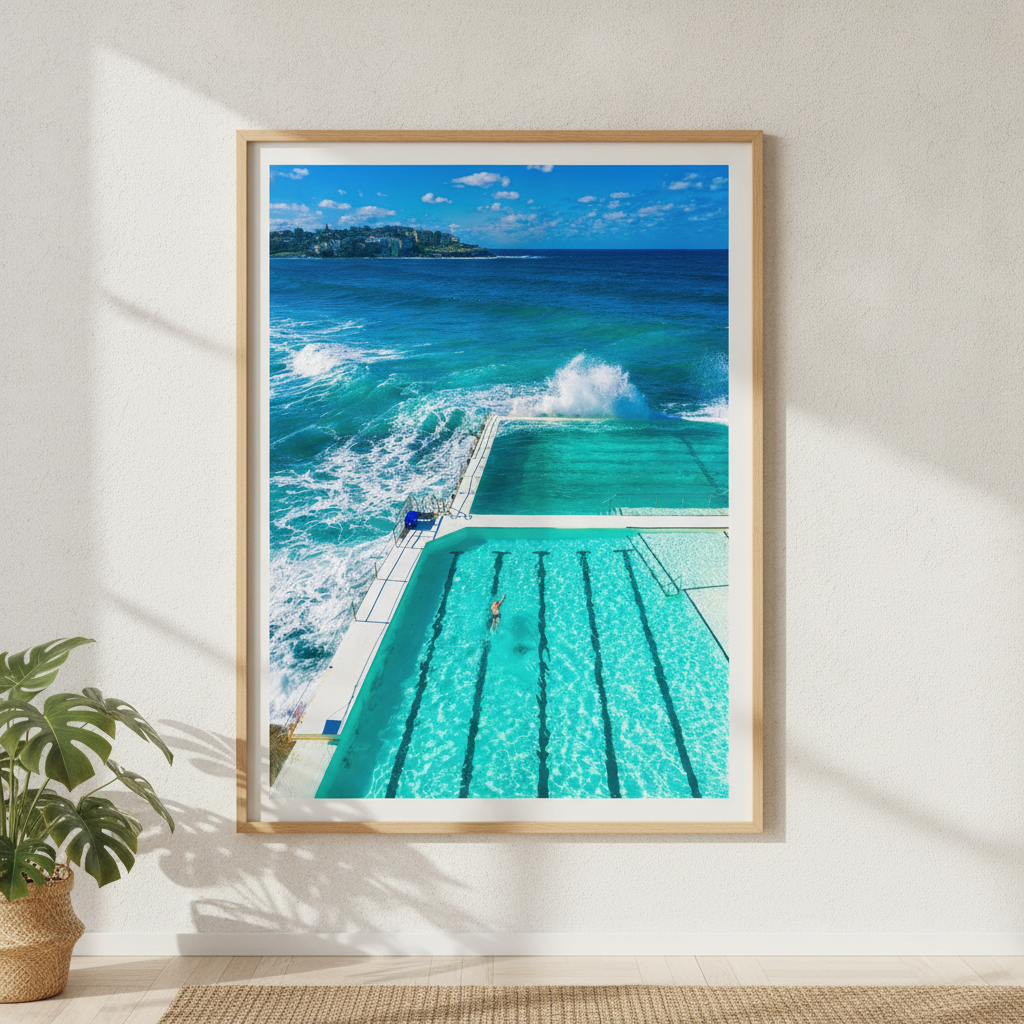 Bondi Poolside Swim Photograph