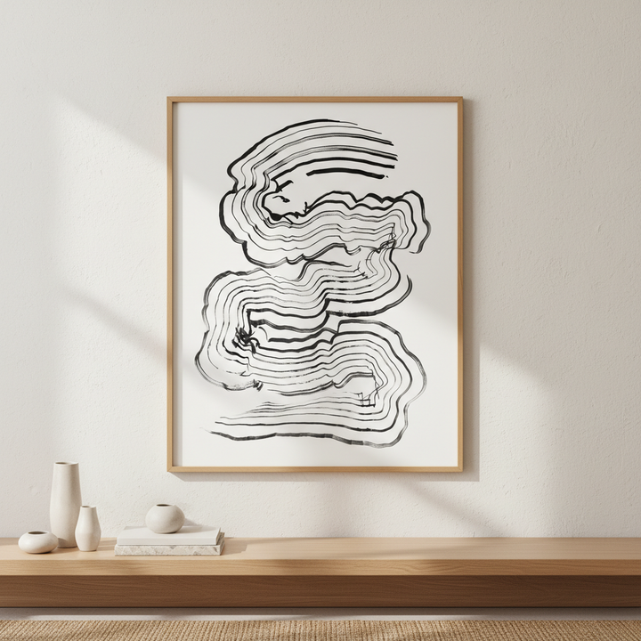 Softly Out of Line by Lucrecia Caporale