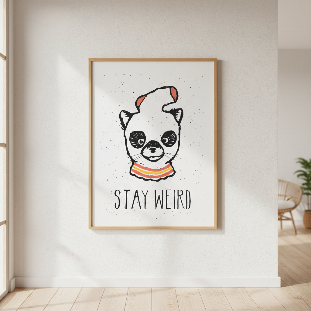 Stay Weird by Florent Bodart