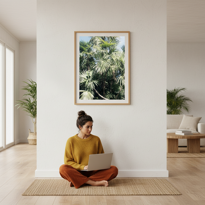 Tropical Palm Trees by Hope Bainbridge