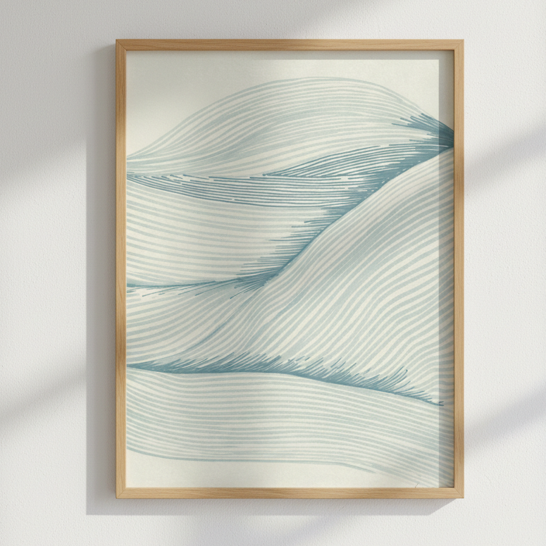 Ocean in Waves by Lucrecia Caporale