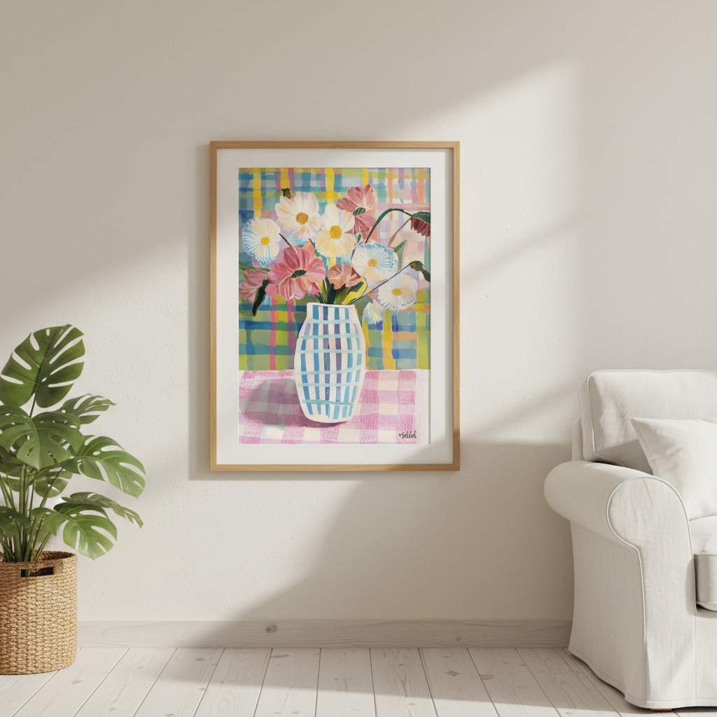 Pastel Flowers by Inkheart Designs