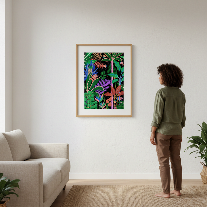 Jungle by Night by Manne Jalilian