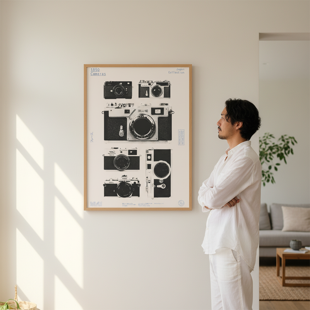 Cameras 1950 by Florent Bodart