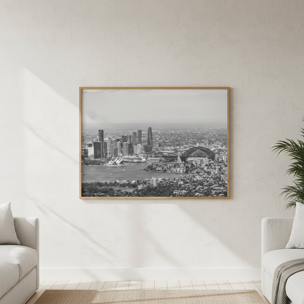 Sydney Harbour Aerial by Josh Wilson