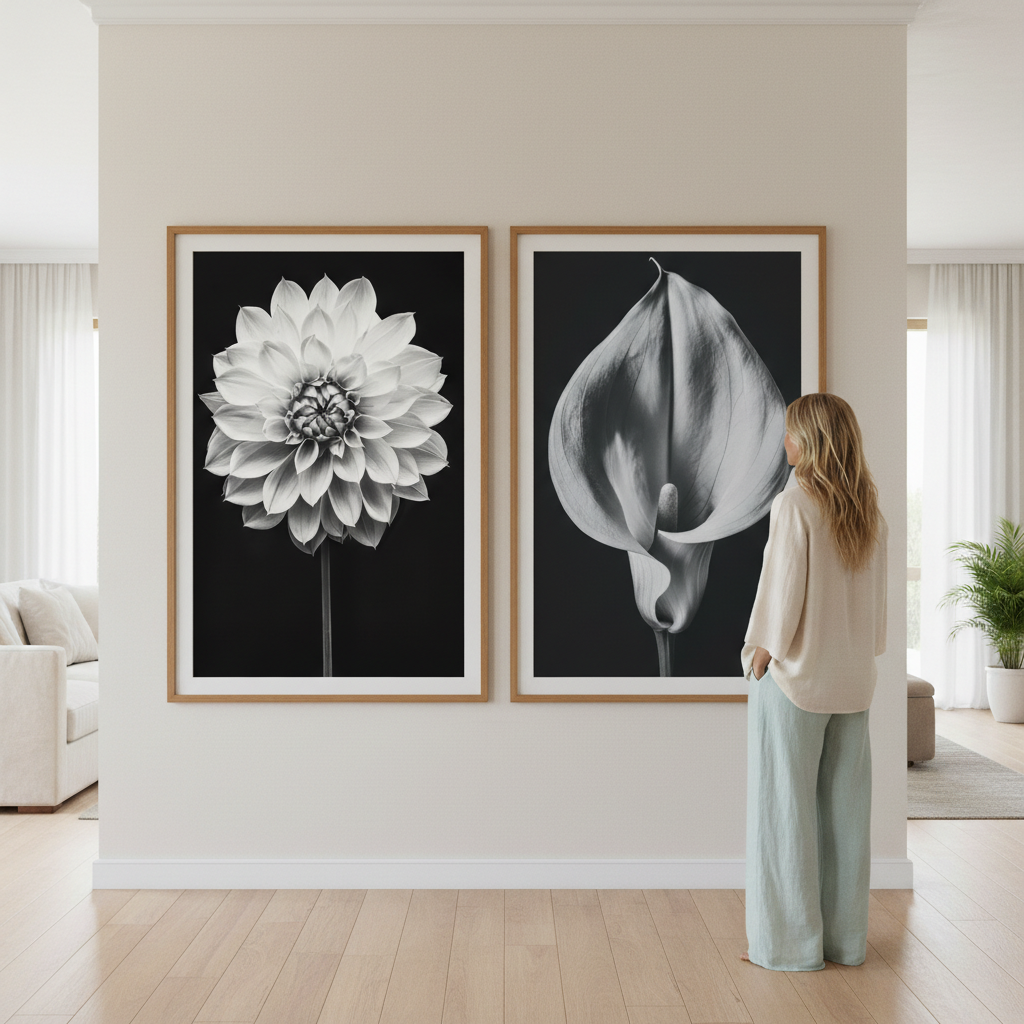 Floral Duo by Peter Attard