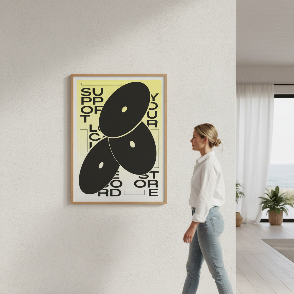 Support Your Local Record Store by Jerome Bizien