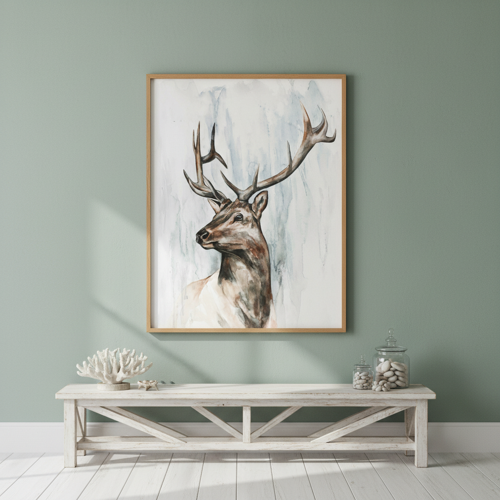 Elk Study by Meredith O'Neal