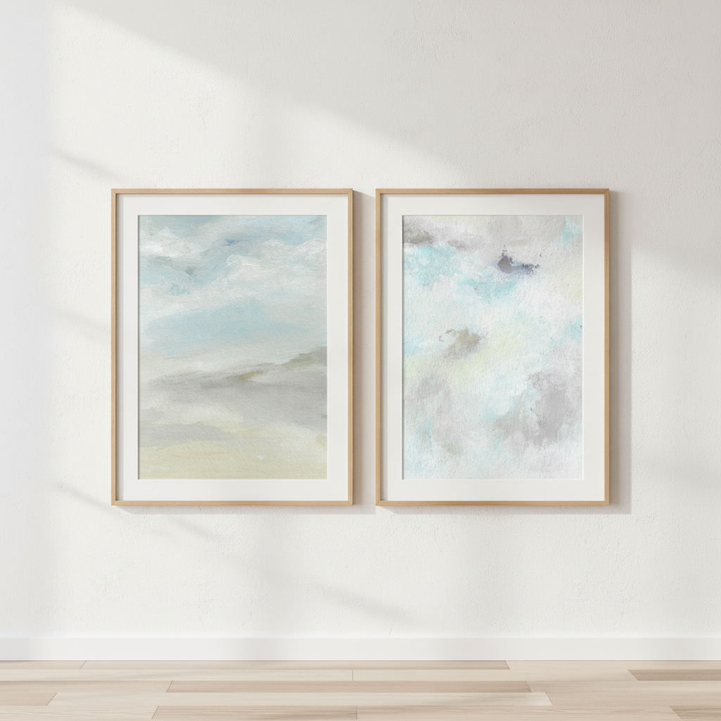 Feeling Blue Pair by Josephine Wianto