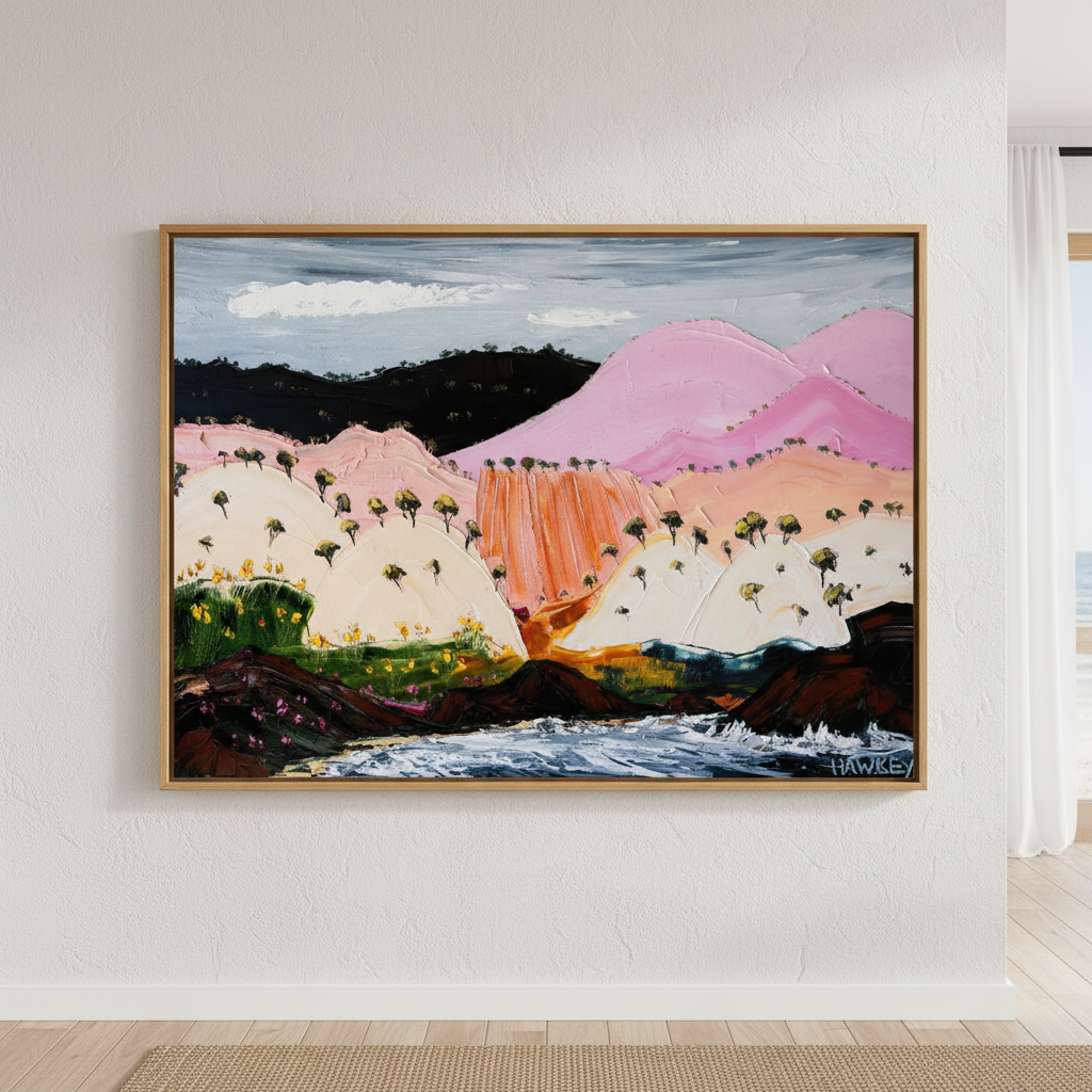 Turbulent Seas by Angela Hawkey