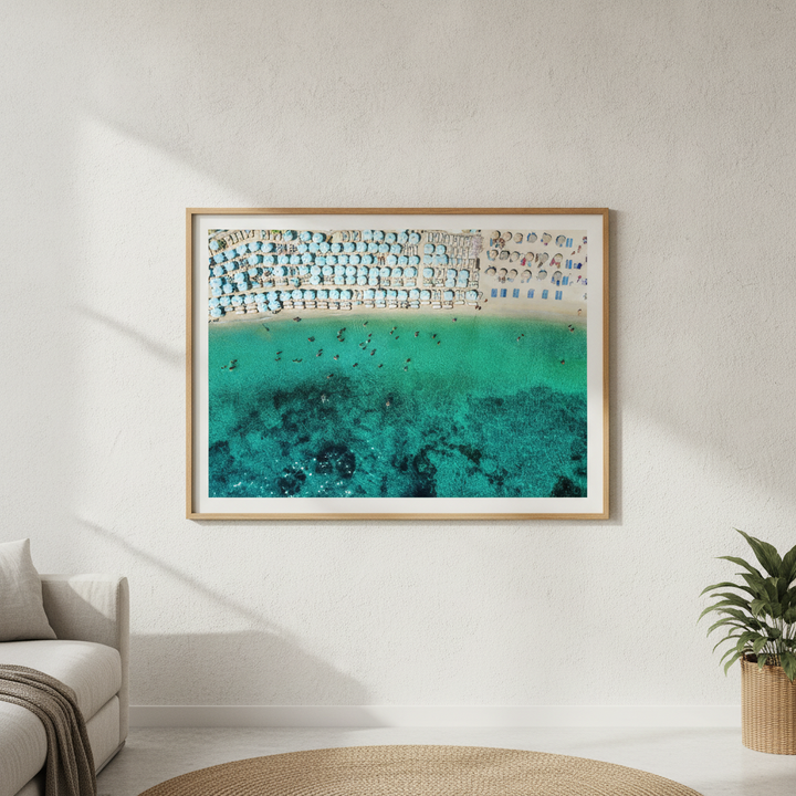 Mediterranean Aerial Coastal Beach Photography