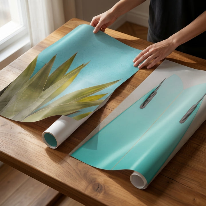 Teal Agave Surfboard Photograph Prints by Casey McCallister
