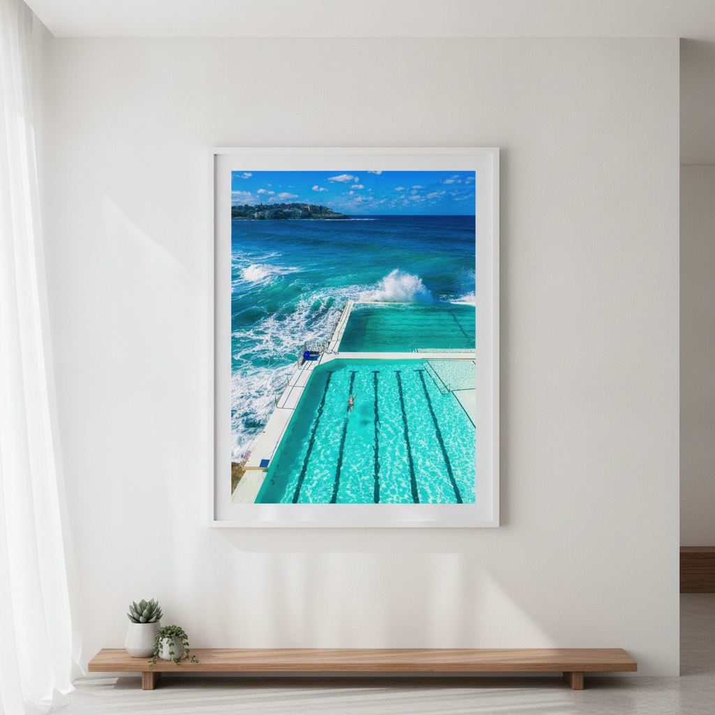 Bondi Poolside Swim Photograph