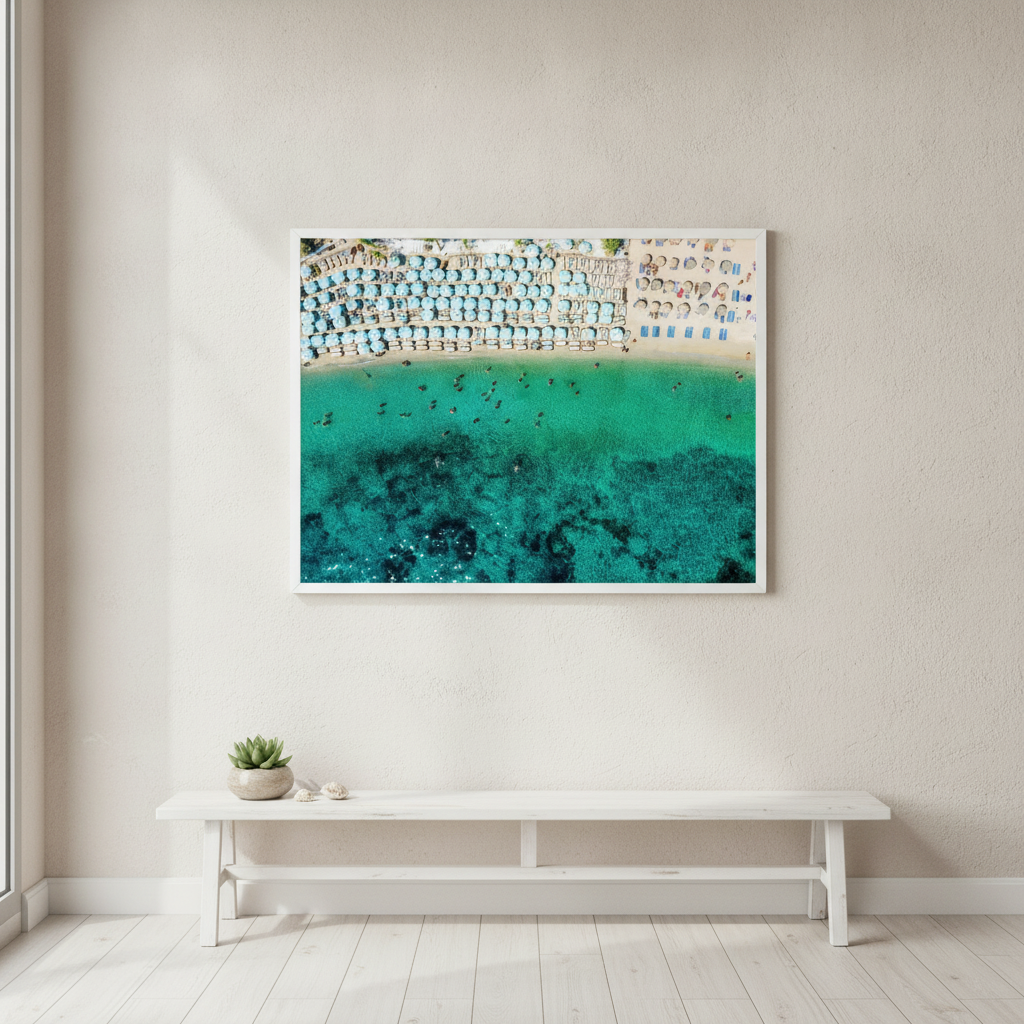 Mediterranean Aerial Coastal Beach Photography
