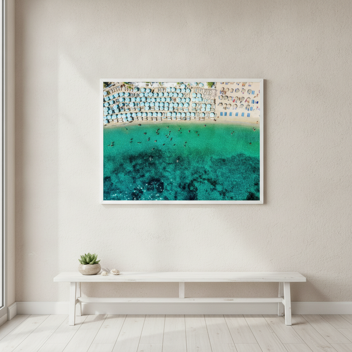 Mediterranean Aerial Coastal Beach Photography