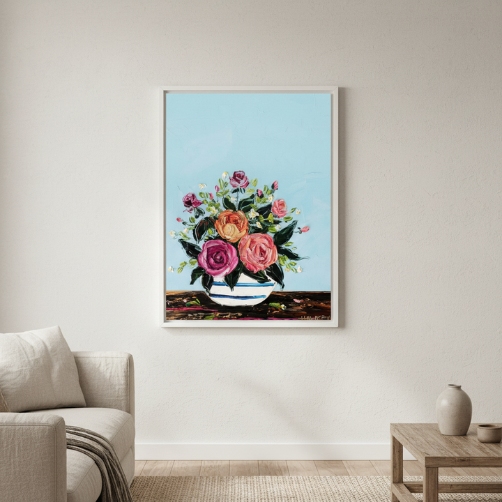 Vase of Joy by Angela Hawkey