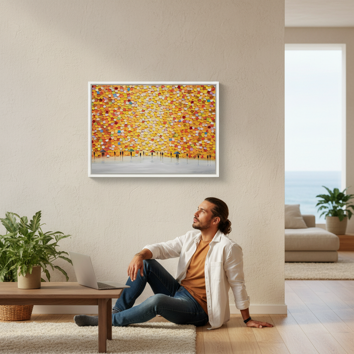 Summer Umbrellas by Ekaterina Ermilkina