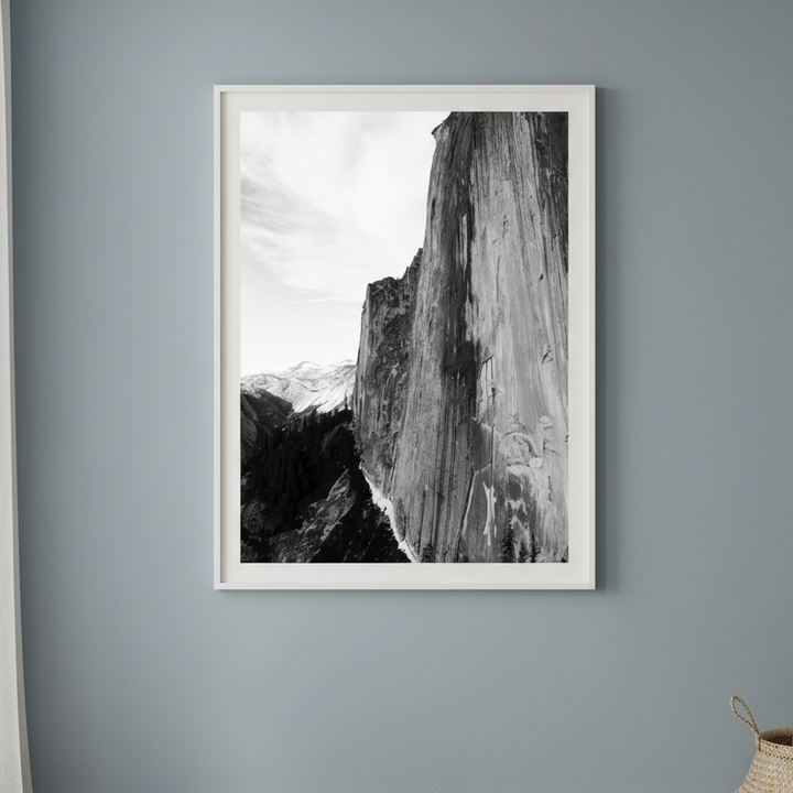 Yosemite Summit Black and White by Hope Bainbridge