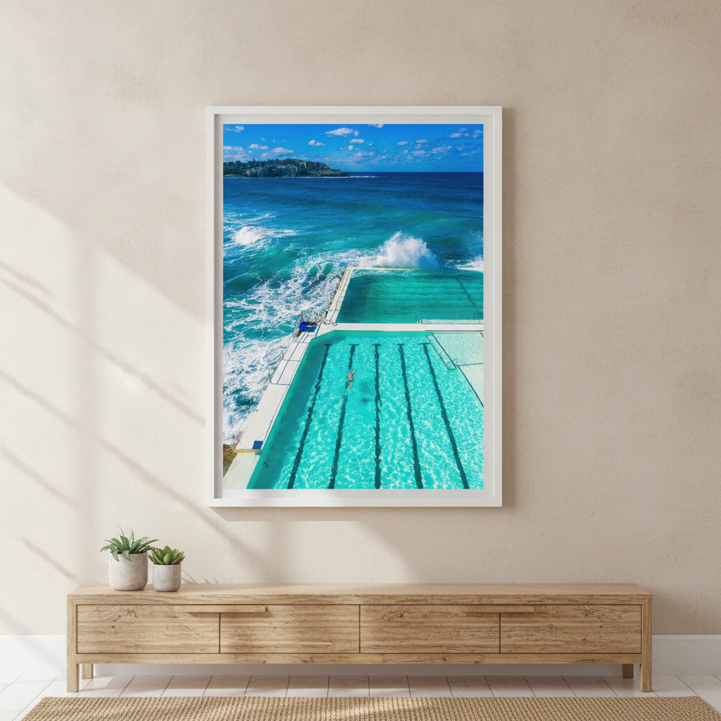 Bondi Poolside Swim Photograph