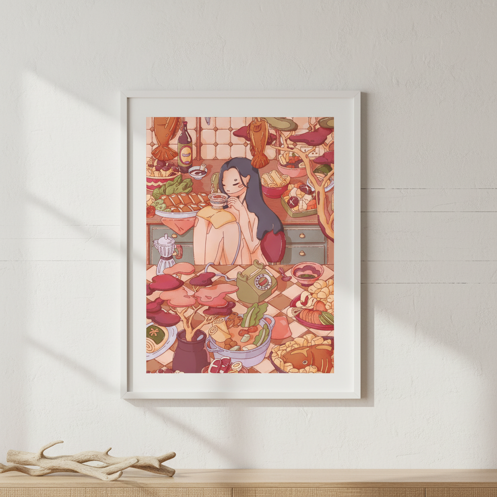 Come Over I Made Too Much Food by Lauren Ly