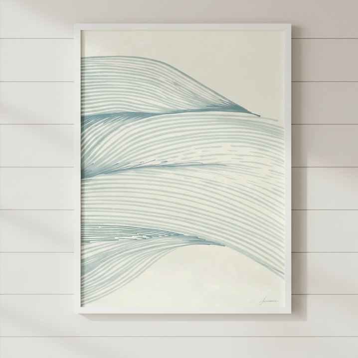 Ocean in Lines by Lucrecia Caporale