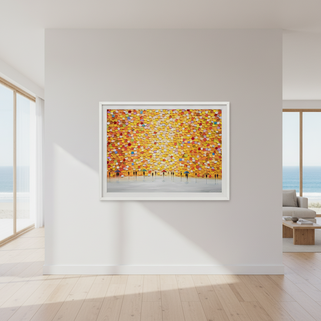 Summer Umbrellas by Ekaterina Ermilkina