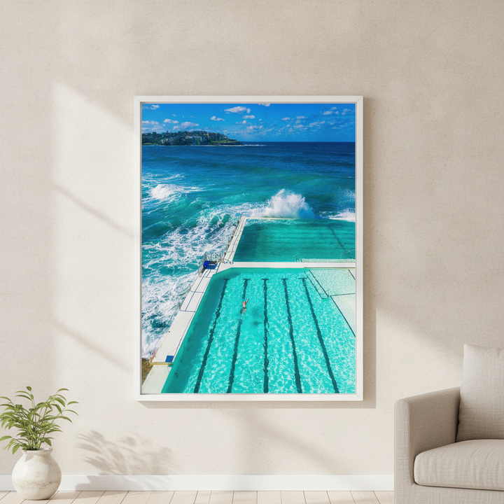 Bondi Poolside Swim Photograph