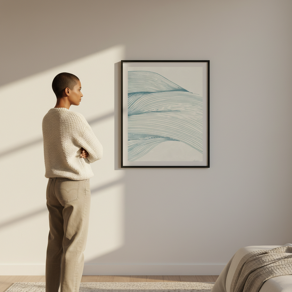 Ocean in Lines by Lucrecia Caporale