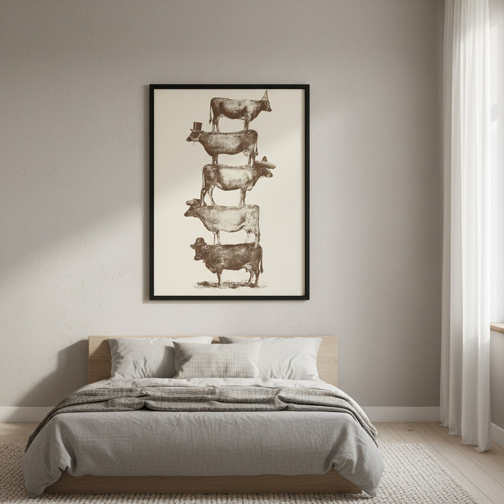 Cow Cow Nuts Big by Florent Bodart