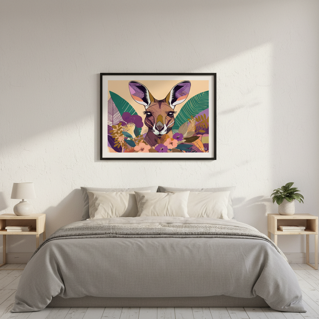 Empyreal Kangaroo by Inkheart Designs