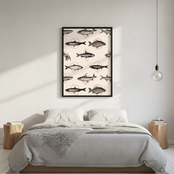 Fishes in Geometrics I by Florent Bodart