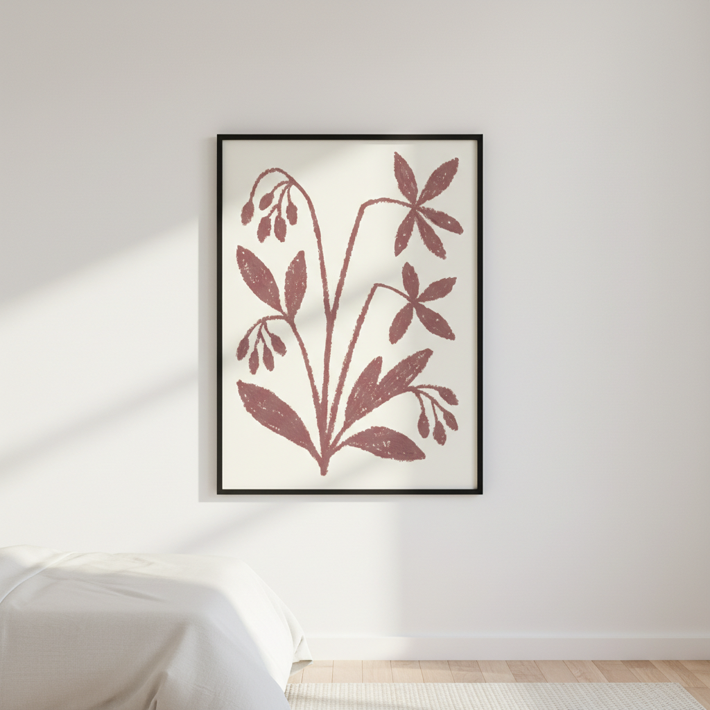 Floral Plant by Silvia Visscher