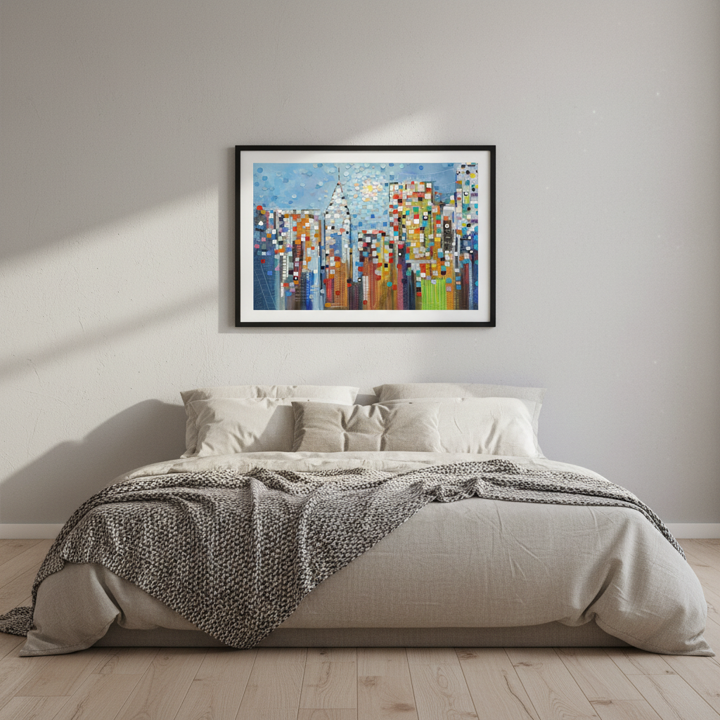 Manhattan Skyline by Ekaterina Ermilkina