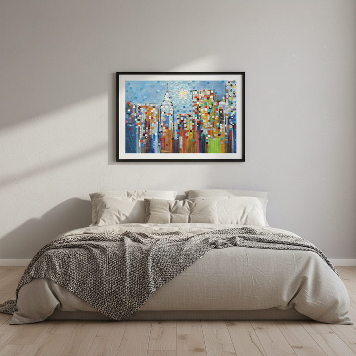 Manhattan Skyline by Ekaterina Ermilkina