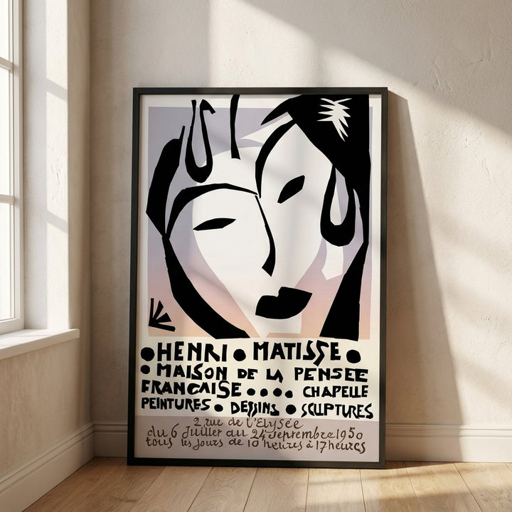 Exhibition Vintage Poster by Henri Matisse