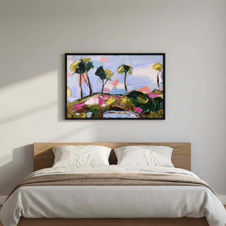 Breezy Hilltop by Angela Hawkey