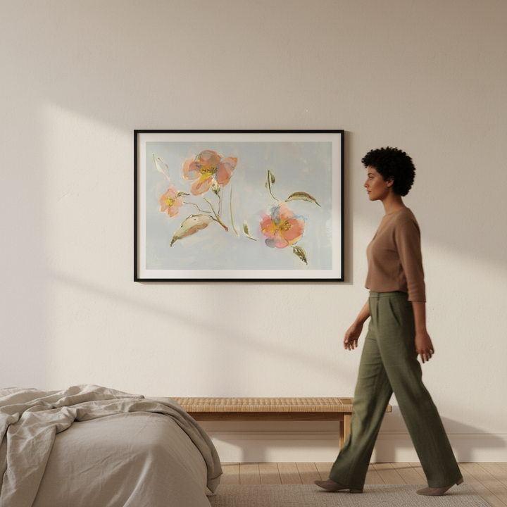 Antique Flowers by Lucrecia Caporale