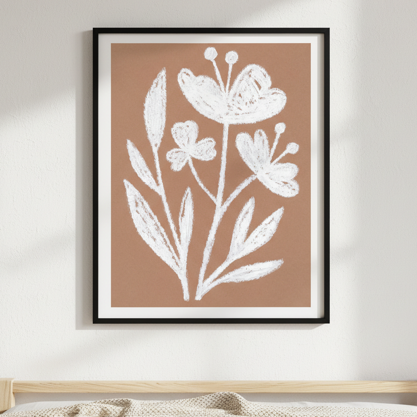 White Flowers by Silvia Visscher