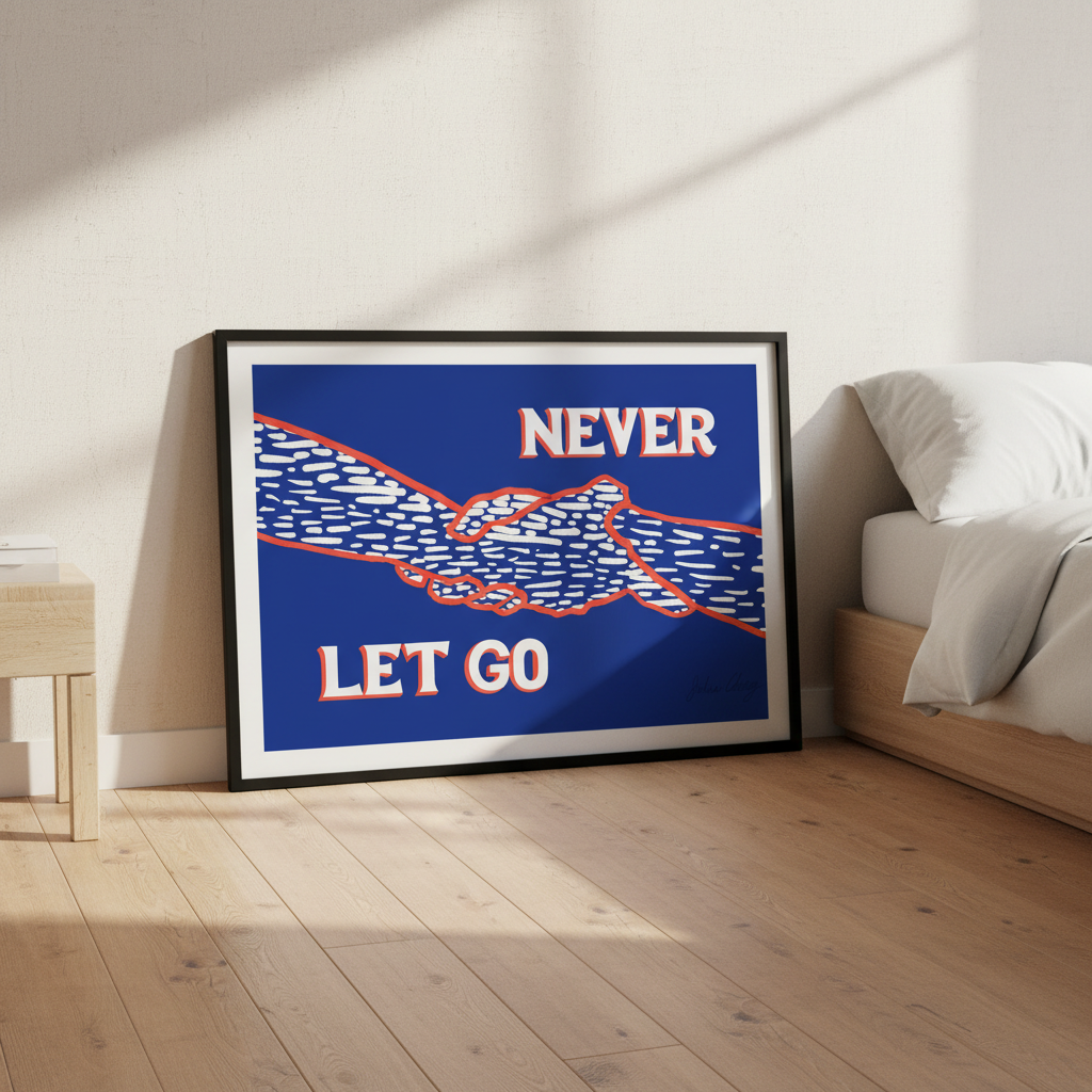 Never Let Go by Julia Cheney