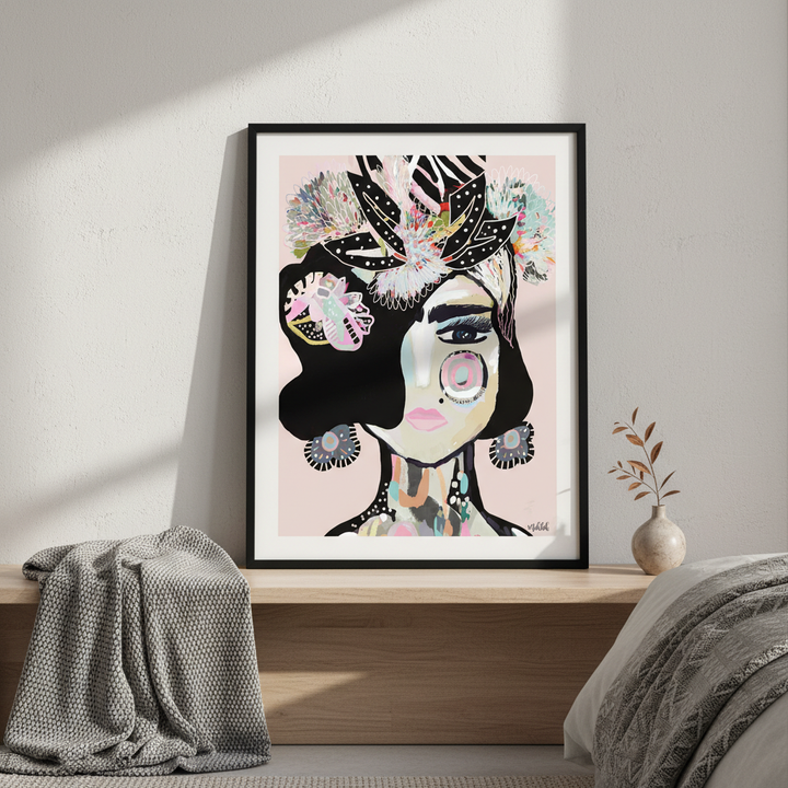 Pastel Frida by Inkheart Designs