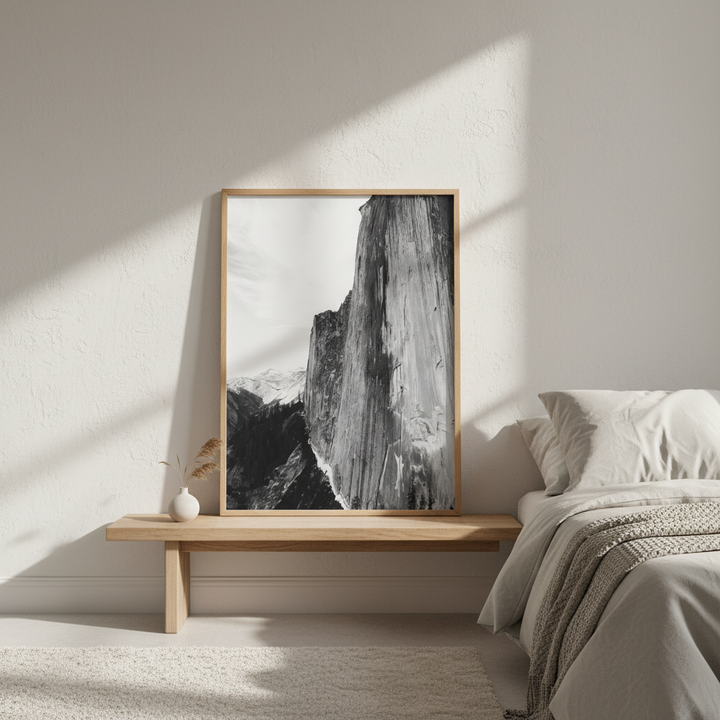 Yosemite Summit Black and White by Hope Bainbridge