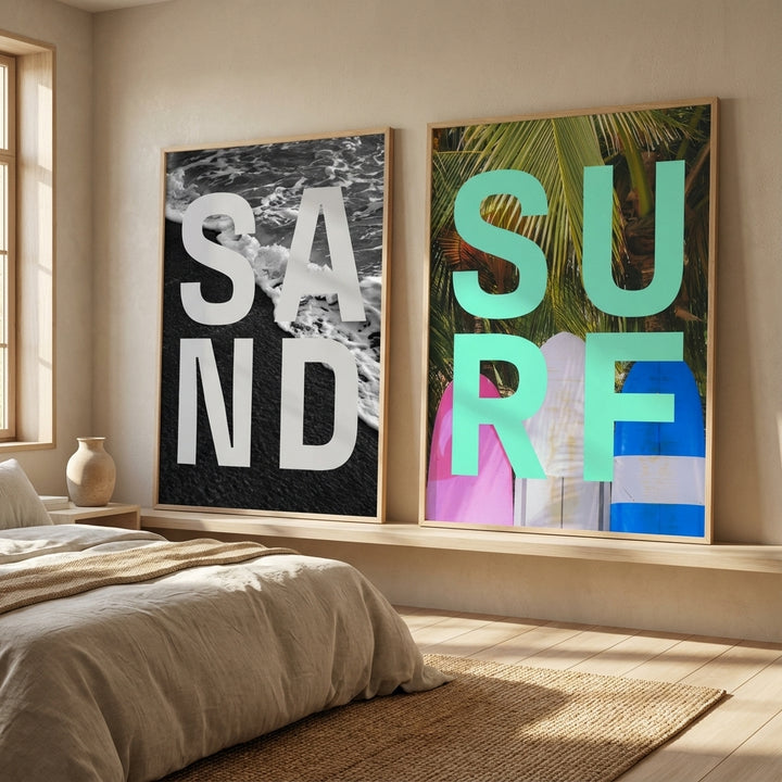 Sand and Surf Pair by Casey McCallister