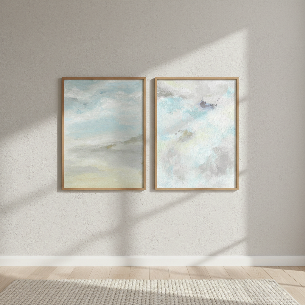 Feeling Blue Pair by Josephine Wianto