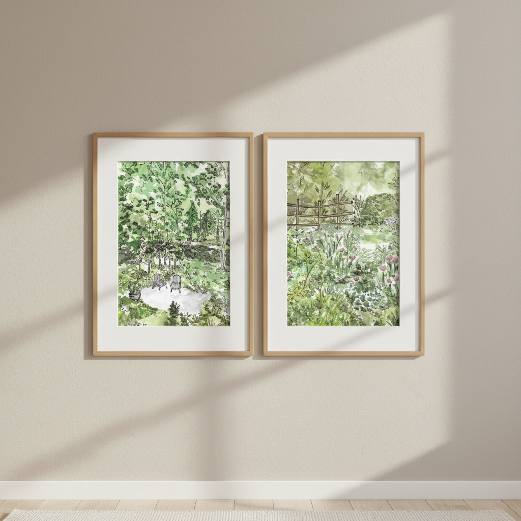 A Garden for Two by Josephine Wianto