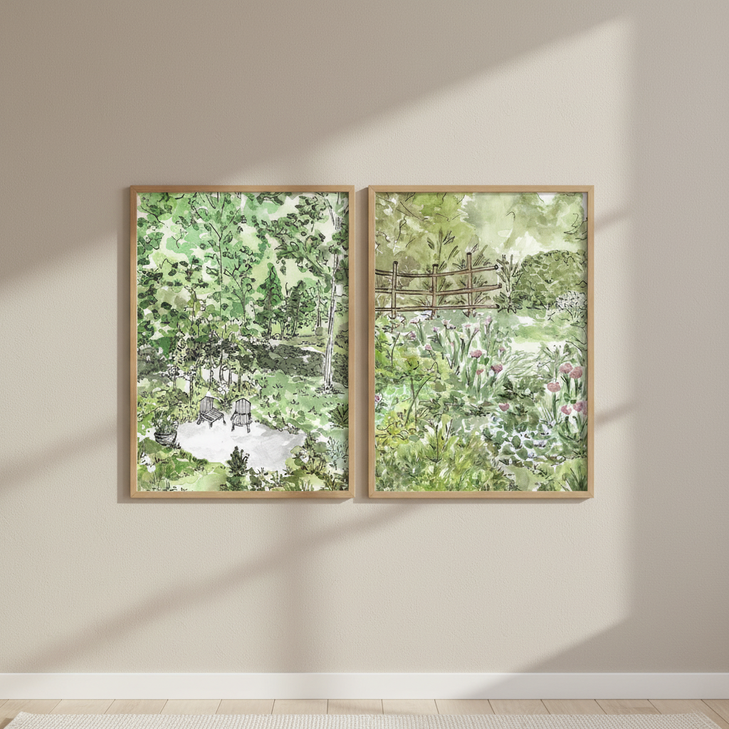 A Garden for Two by Josephine Wianto