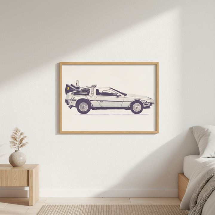 Delorean by Florent Bodart