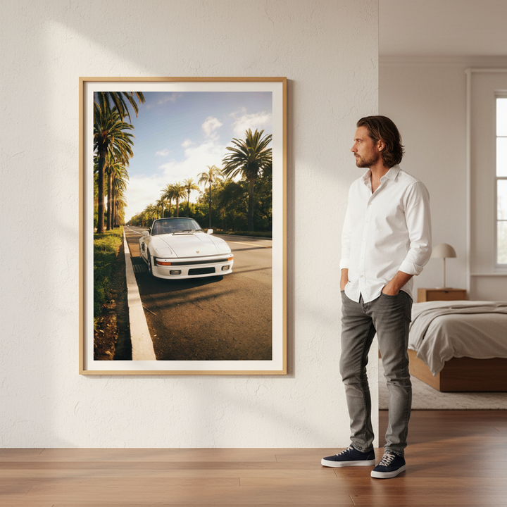 Palms & Porsche by Gelica Peralta