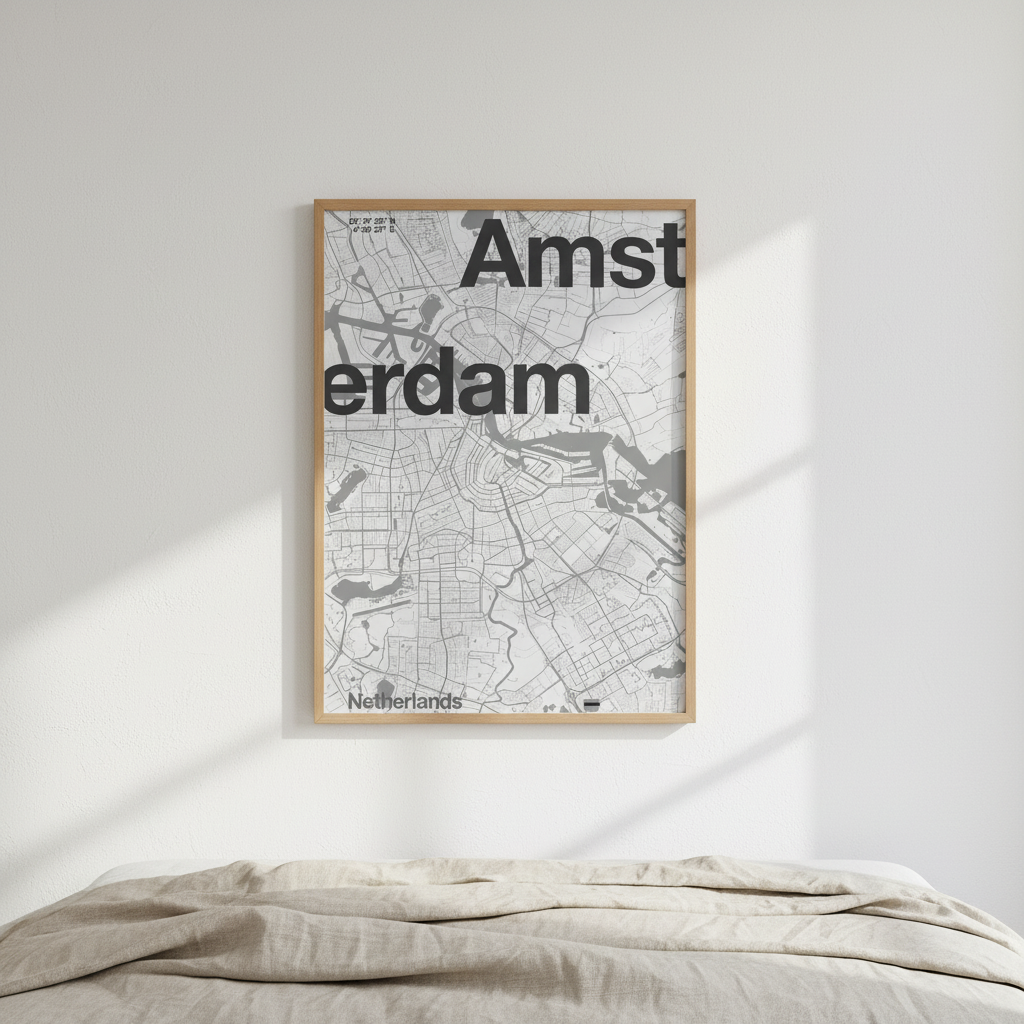 Amsterdam Map by Florent Bodart